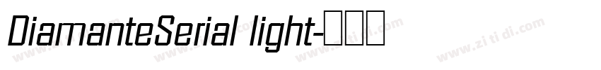 DiamanteSerial light字体转换